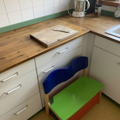 Mit Bank für die Kleinen